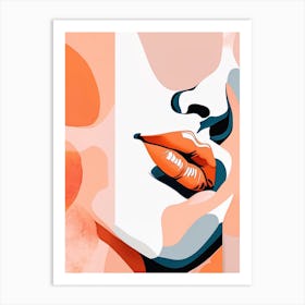 Lip Time Art Print