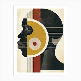 African Art Smooth 1 Art Print