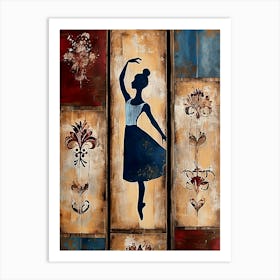 Ballerina Mural 2 1 Art Print