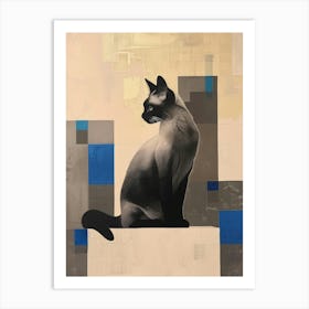 Siamese Cat 4 Art Print