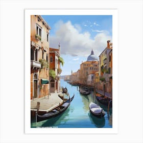 Venice Canal..3 Art Print