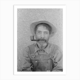 Spanish American Farmer, Chamisal, New Mexico By Russell Lee Art Print