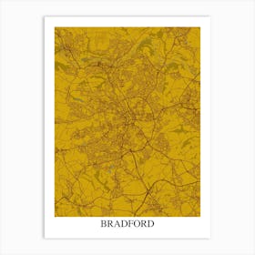 Bradford Yellow Blue Art Print