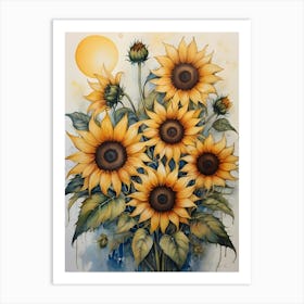 Sunflowers Art Print