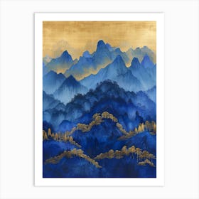 Blue Mountains 6 Art Print