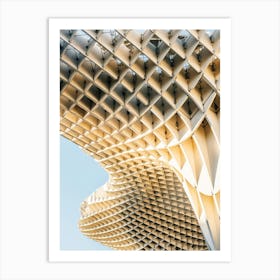 Sevilla Metropol Parasol Art Print