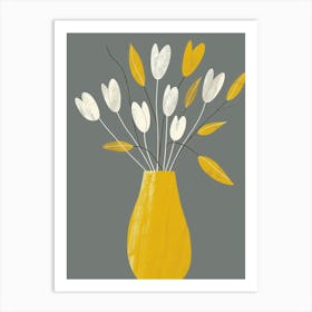 Yellow Tulips 3 Art Print