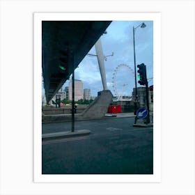 London Eye Art Print