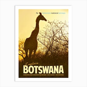 Botswana Art Print