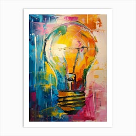 Light Bulb 9 Art Print