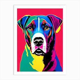 Bloodhound Andy Warhol Style Dog Art Print