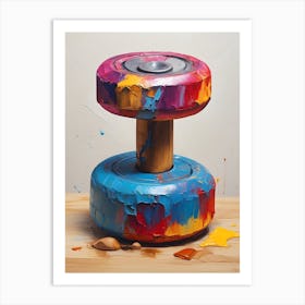 Dumbbells Art Print