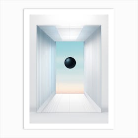 Black Hole Art Print