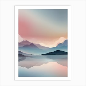 Abstract Landscape 6 Art Print