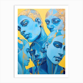 'Blue' 2 Art Print