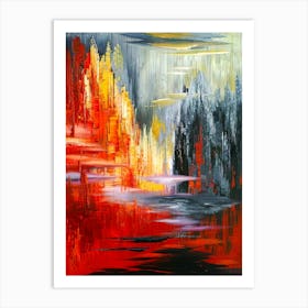 Abstract Painting 45 Art Print