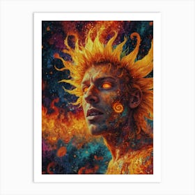 Sun In The Sky Art Print