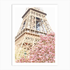 Eiffel Tower Spring Art Print