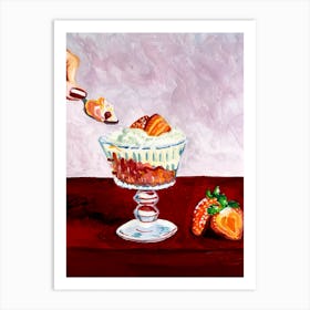 Trifle Still Life Art Print