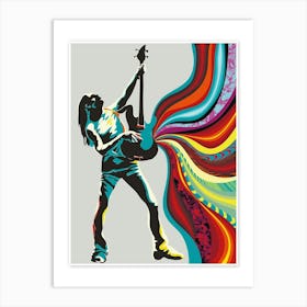 Rock 'N Roll, Rock portrait Art Print