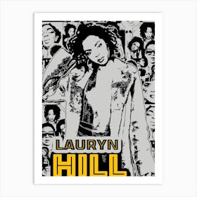 Lauryn Hill 3 Art Print