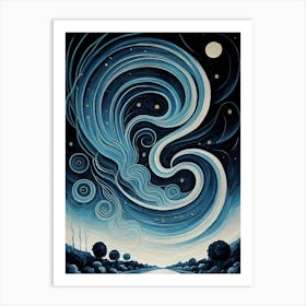 Starry Night 14 Art Print