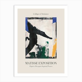 Crocodile 4 Matisse Inspired Exposition Animals Poster Art Print