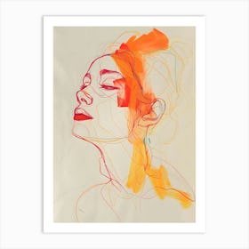 Contemporary Woman 29 Art Print