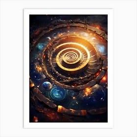 Spiral Galaxy Art Print