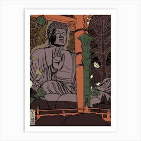 Great Buddha Of Nara Art Print