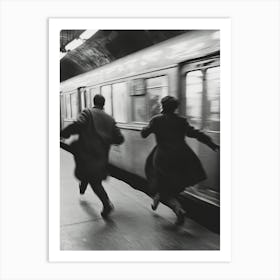 Don't Miss The Train Art Print