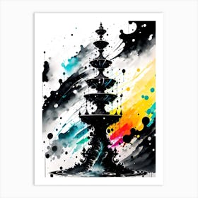 Fountain Of Love Art Print