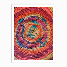 Rag Rug Art Print