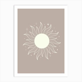 Sun In The Sky Art Print