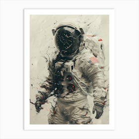 Epic Fantasy Astronaut 5 Art Print