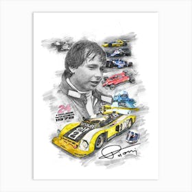 Didier Pironi Art Print