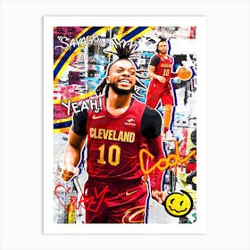 Darius Garland Cleveland Cavaliers 1 Art Print