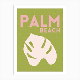 PALM BEACH USA 1 Art Print