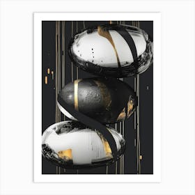 Black Gold 1 Art Print