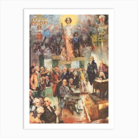 Signing Of The Constitution Art Print