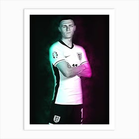 Phil Foden Art Print