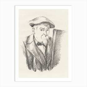 Self Portrait, Paul Cézanne Art Print