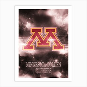 Minnesota Golden Gophers Art Print