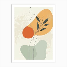 Abstract Flower 6 Art Print