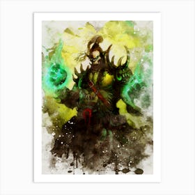 Ner Zhul World Of Warcraft Art Print