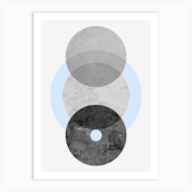 Conceptual geometric art 2 Art Print