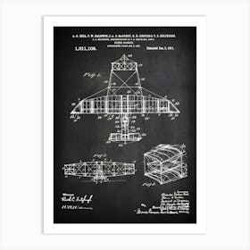 Aviation Gifts Vintage Plane Decor Airplane Wall Decor Aircraft Patent Plane Art Airplane Print Vintage Airplane Poster Va1061 Art Print