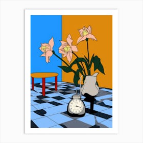 Flowers In A Vase 9 Art Print