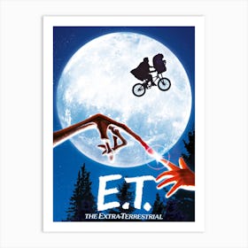 ET, Wall Print, Movie, Poster, Print, Film, Movie Poster, Wall Art, Art Print