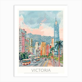 Victoria City Art Print